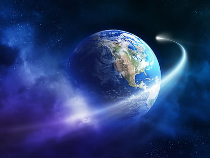 مذنب كوكب الأرض الجميل 2560 × 1920، خلفية HD HD wallpaper