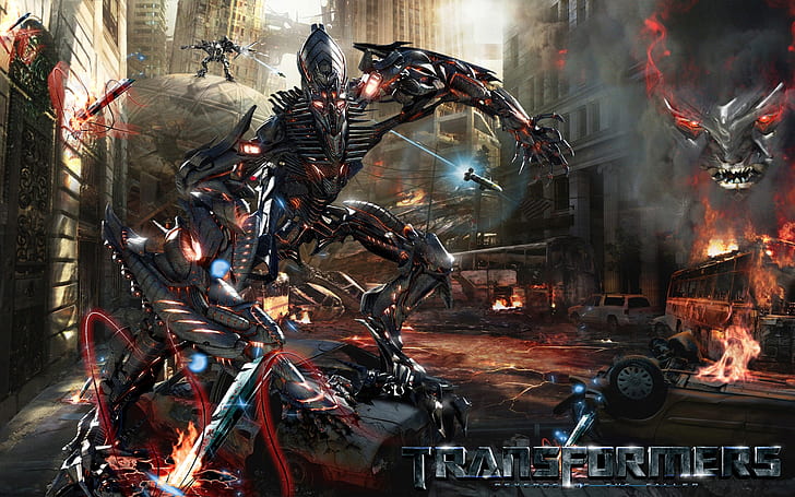 Transformers: Revenge of the Fallen, transformers decepticons illustration, Transformers, Revenge, Fallen, HD wallpaper