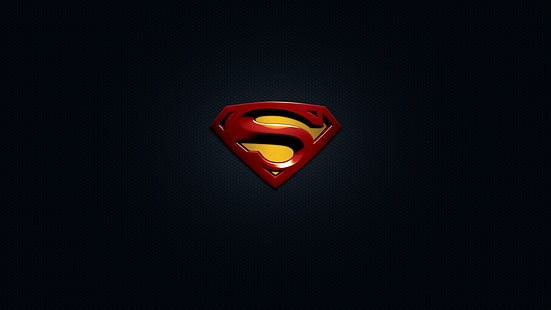 Superman, Photoshop, logo, Sfondo HD HD wallpaper