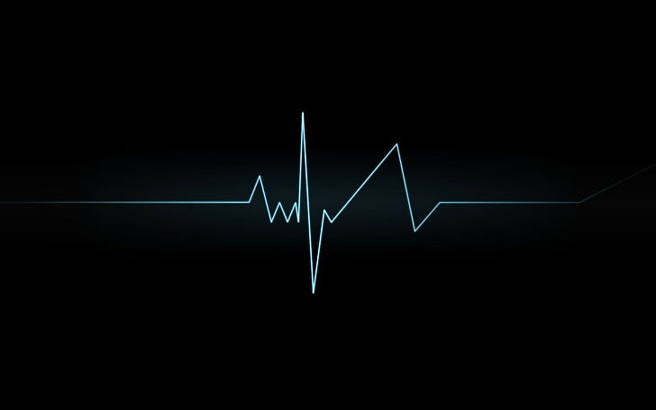 Detak, jantung, garis, Wallpaper HD