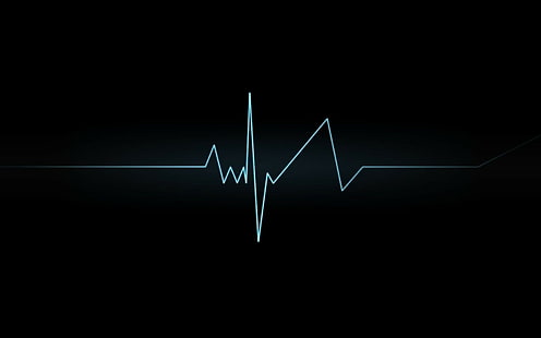 Detak, jantung, garis, Wallpaper HD HD wallpaper
