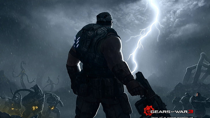 Gears of War, jeux vidéo, Gears of War 3, Fond d'écran HD