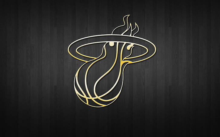 Koszykówka, Miami Heat, Logo, NBA, Tapety HD