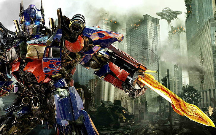 Transformers 3'te Optimus Prime, optimus prime, transformatörler, optimus, prime, HD masaüstü duvar kağıdı
