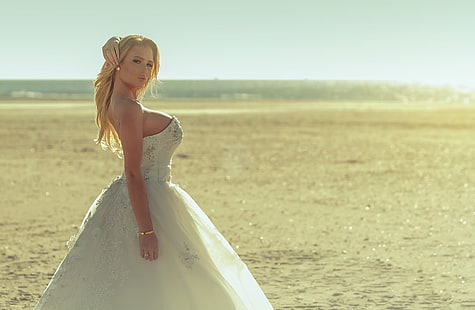 Kleid, Model, Frauen, Frauen im Freien, Fabienna Valentina, HD-Hintergrundbild HD wallpaper