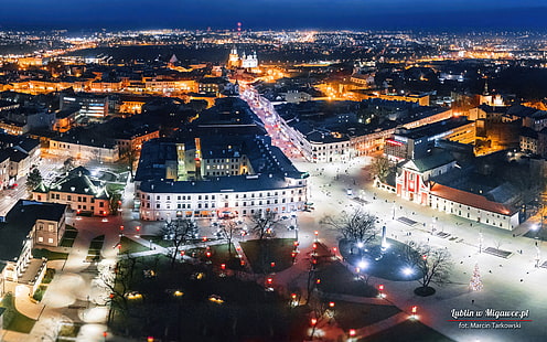 Lublin, Polônia, Polonês, Paisagem urbana, Turismo, Turismo, Europa, HD papel de parede HD wallpaper
