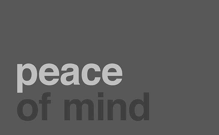 Peace Of Mind, peace of mind text, Artistic, Typography, Peace, Mind, HD  wallpaper | Wallpaperbetter