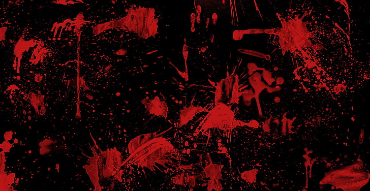 blood, Dark, drops, horror, HD wallpaper