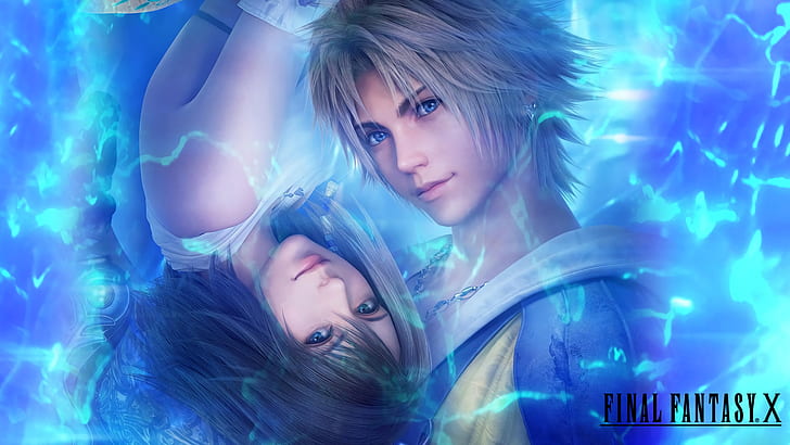 Final Fantasy X, Yuna, Tidus, Final Fantasy, HD-Hintergrundbild