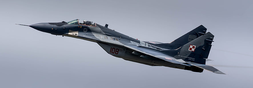 하늘, 전투기, 비행기, MiG-29, HD 배경 화면 HD wallpaper