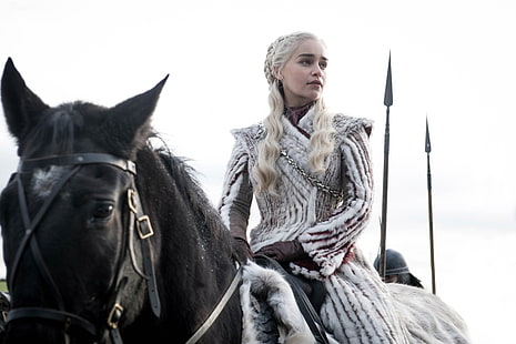 TV-show, Game Of Thrones, Daenerys Targaryen, Emilia Clarke, HD tapet HD wallpaper