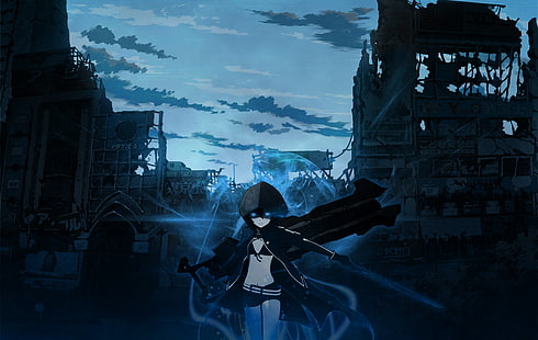 Black Rock Shooter, Anime Girls, Anime, HD-Hintergrundbild HD wallpaper