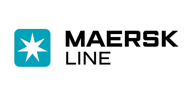 лого, Maersk, Maersk Line, Транспорт, HD тапет