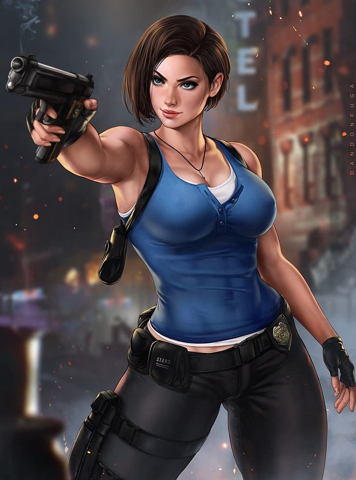 Jill Valentine, Resident Evil, Sfondo HD, sfondo telefono
