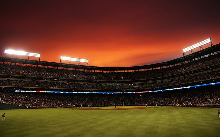Texas Rangers Houston Astros, basebollstadion, texas, rangers, houston, astros, resor och världen, HD tapet