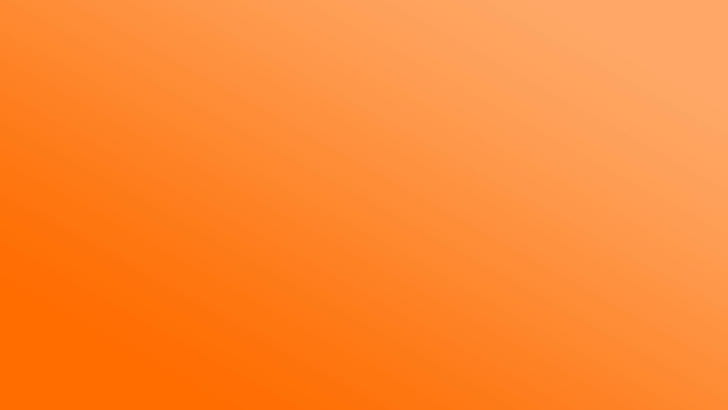 oranye, latar belakang sederhana, Wallpaper HD
