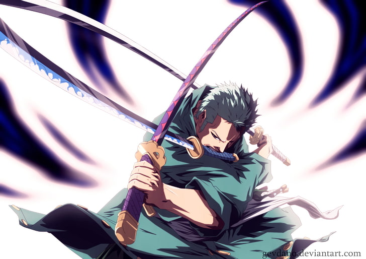 Anime, ein Stück, Zoro Roronoa, HD-Hintergrundbild