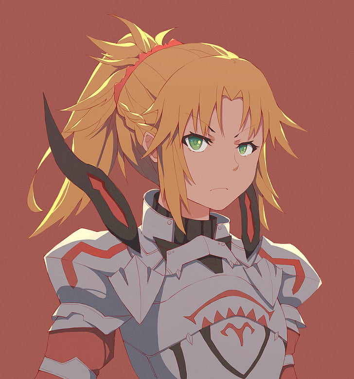 Serie Fate, Fate / Apocrypha, anime girls, Sabre of Red, Mordred (Fate / Apocrypha), Sfondo HD, sfondo telefono