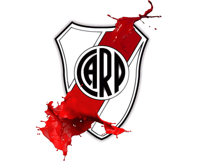 Logo Club Atlético River Plate, River Plate, escudo, Sfondo HD