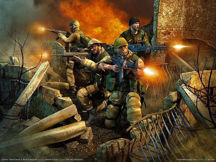 Conflict: Desert Storm II, Conflict (series), HD wallpaper