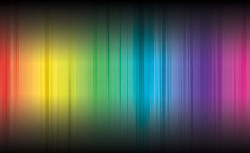 Arco-íris, papel de parede abstrato multicolorido, Aero, Colorido, Arco-íris, Plano de fundo, HD papel de parede HD wallpaper