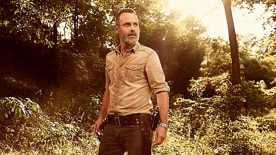 Rick Grimes in The Walking Dead Stagione 9, Walking, Season, Dead, The, Rick, Grimes, Sfondo HD HD wallpaper
