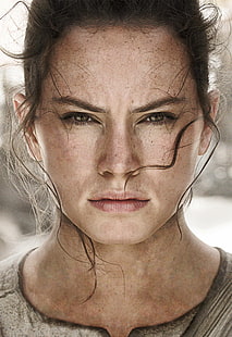 Daisy Ridley, Daisy Ridley, Star Wars, femmes, actrice, Star Wars: The Force Awakens, Fond d'écran HD HD wallpaper