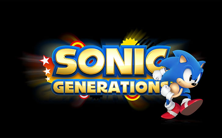 Sonic Generations, Name, Font, HD wallpaper