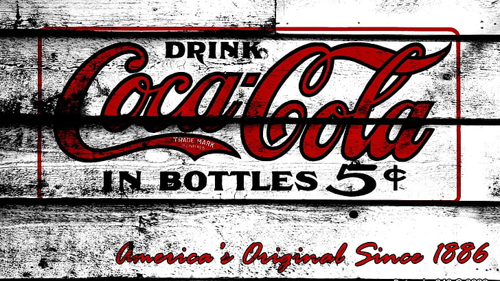 quote, Coca-Cola, logo, HD wallpaper