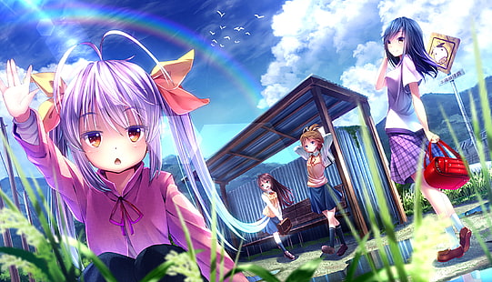 Anime, Non Non Biyori, Miyauchi Renge, Schwertseelen, Anime Girls, HD-Hintergrundbild HD wallpaper