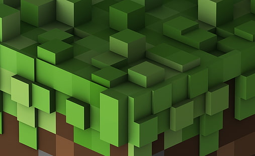 Grass Block HD Wallpaper, Minecraft Gras, Spiele, Minecraft, HD-Hintergrundbild HD wallpaper