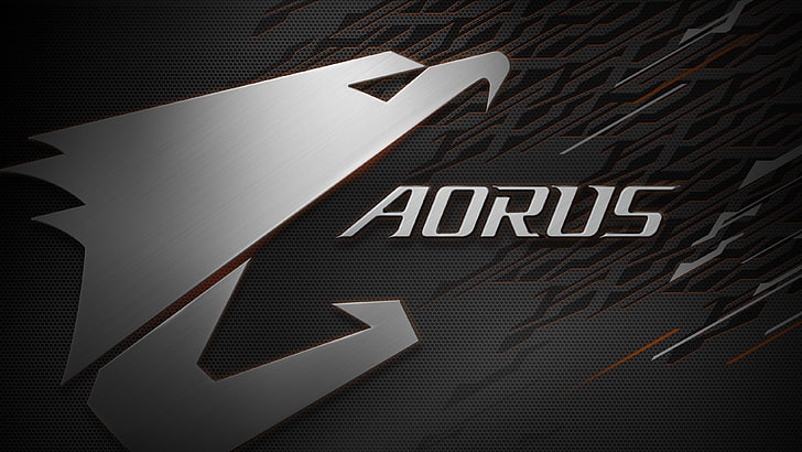 Logo, Adler, GIGABYTE, AORUS, HD-Hintergrundbild