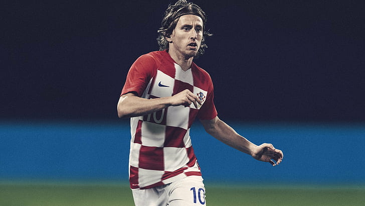 Kroasia Luka Modric FIFA 2018, Wallpaper HD
