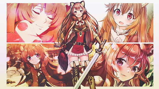Anime, The Rising of the Shield Hero, Raphtalia (The Rising of the Shield Hero), HD тапет HD wallpaper