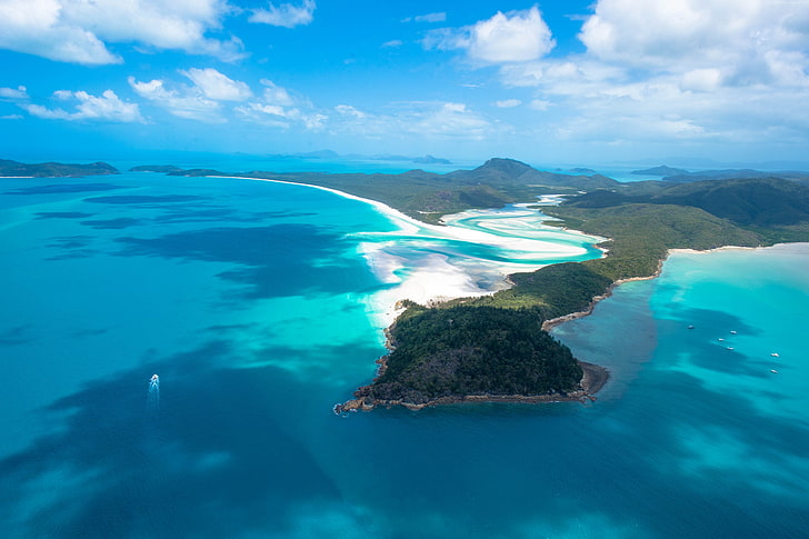 Whitsunday Island, Best beaches of 2016, Whitehaven Beach, Travellers Choice Awards 2016, HD wallpaper