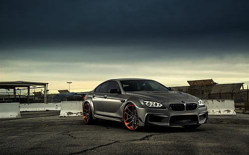 BMW M6 รถสีดำด้าน, BMW, ด้าน, ดำ, รถยนต์, วอลล์เปเปอร์ HD HD wallpaper