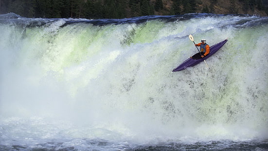 Kayak HD, olahraga, kayak, Wallpaper HD HD wallpaper