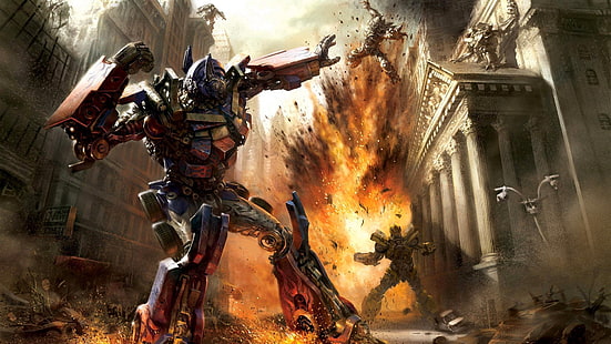 Optimus Prime digitales Hintergrundbild, Transformers, HD-Hintergrundbild HD wallpaper
