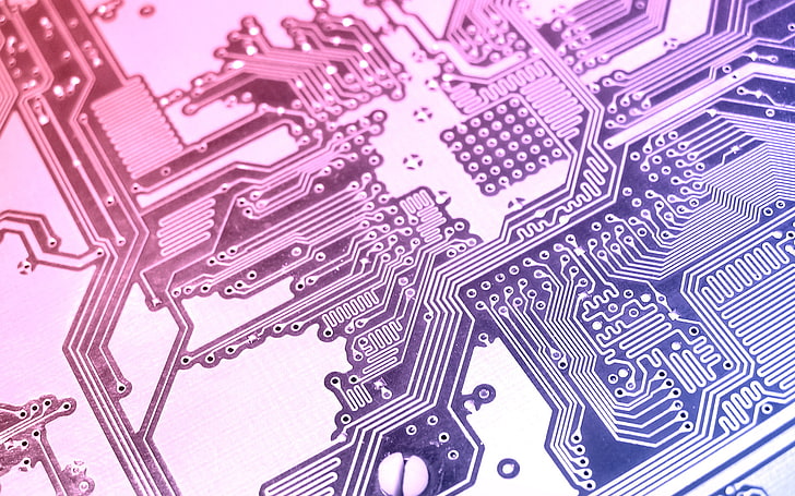 gray and white circuit board, fee, track, printed, HD wallpaper