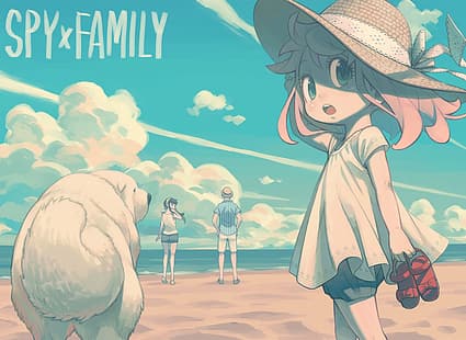 Spy x Family, chicas anime, Fondo de pantalla HD HD wallpaper
