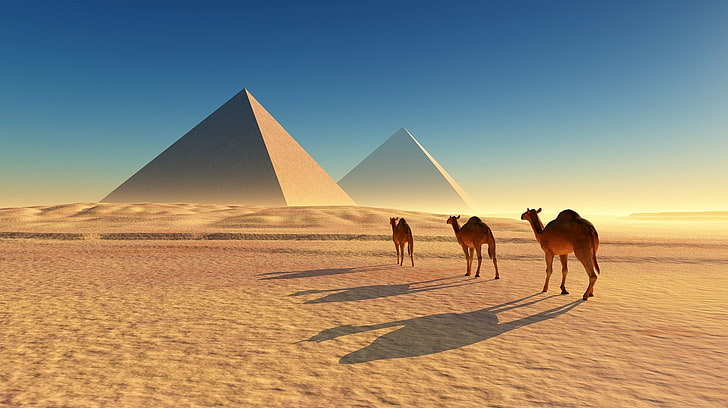 пирамида, HD обои