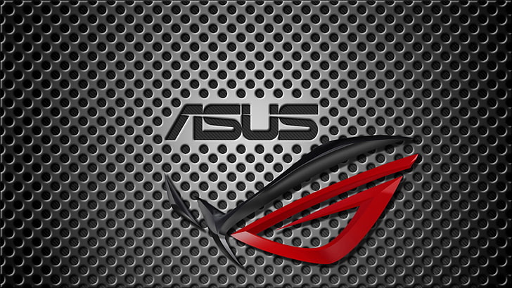 Asus logo, brand, asus, rog, HD wallpaper