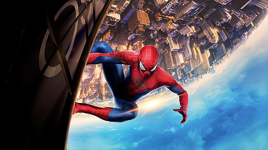 Spider-Man, The Amazing Spider-Man 2, Building, Movie, HD tapet HD wallpaper