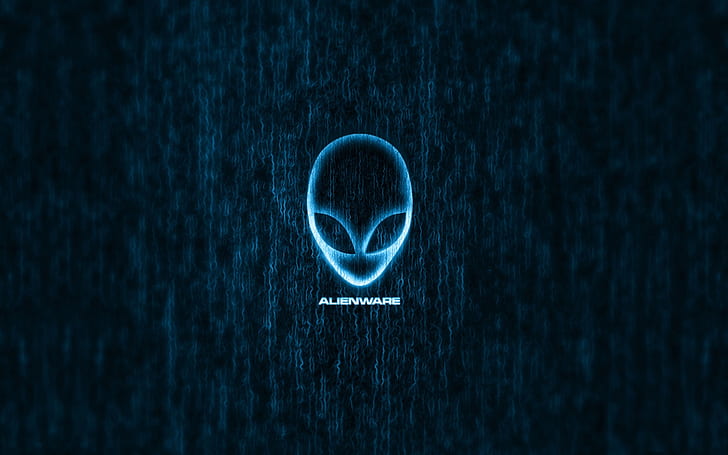 Alienware Company Logo, alienware, background, hi tech, tech, HD wallpaper