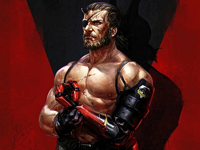 Metal Gear Solid, Metal Gear Solid V: The Phantom Pain, Video Game, Warrior, HD wallpaper HD wallpaper