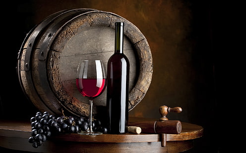 klares Weinglas, Wein, HD-Hintergrundbild HD wallpaper