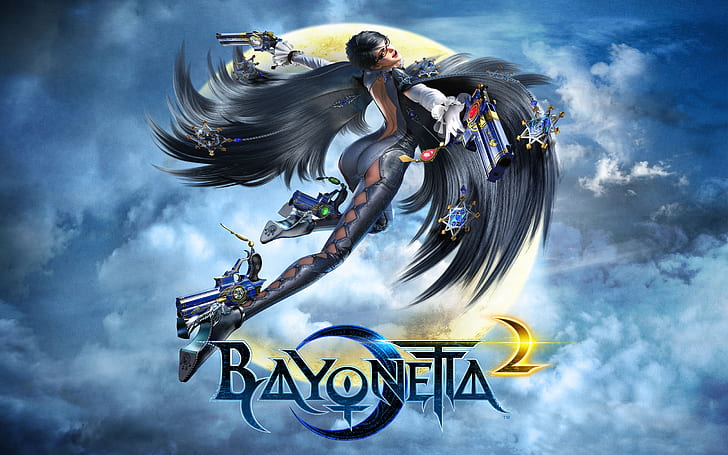 Bayonetta 2 game 2014, bayoneta 2, 바요 네타, 게임, 2014, HD 배경 화면