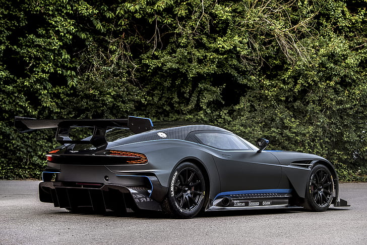 Aston Martin, Aston Martin Vulcan, samochód wyścigowy, supersamochód, Tapety HD