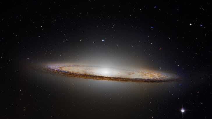 galáxia, espaço, estrelas, campo profundo do Hubble, HD papel de parede