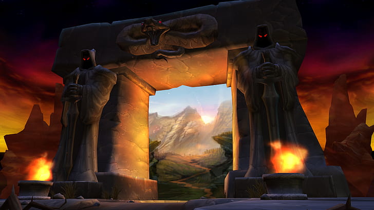World of Warcraft, уау класически, HD тапет